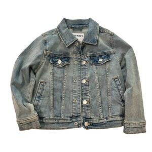 Old Navy Kids Classic Denim Jean Jacket Light Wash Size 5T NWT